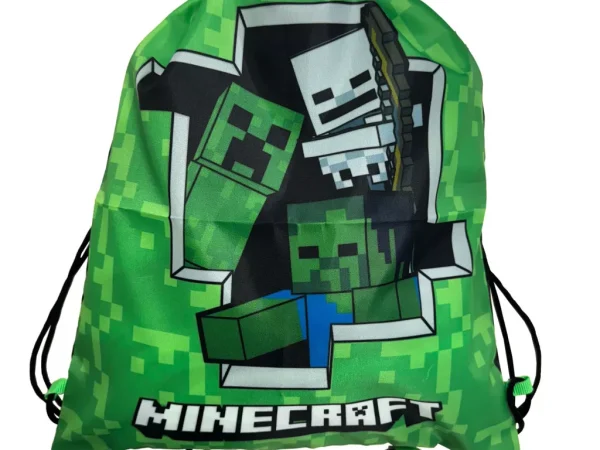 Αθλητική τσάντα Minecraft Creeper τσάντα γυμναστικής 37 cm