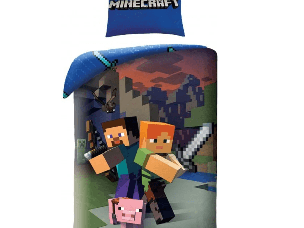 Minecraft Κλινοσκεπάσματα Steve & Alex