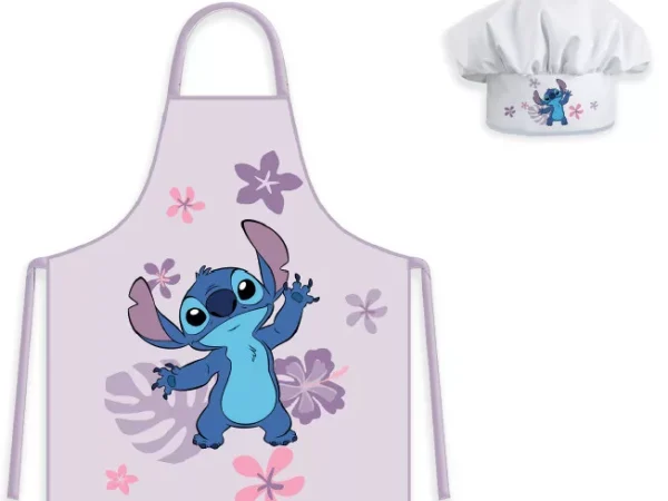 Παιδικό Σετ Μαγειρικής 2τμχ Lilo & Stitch | Ποδιά & Καπέλο Σεφ