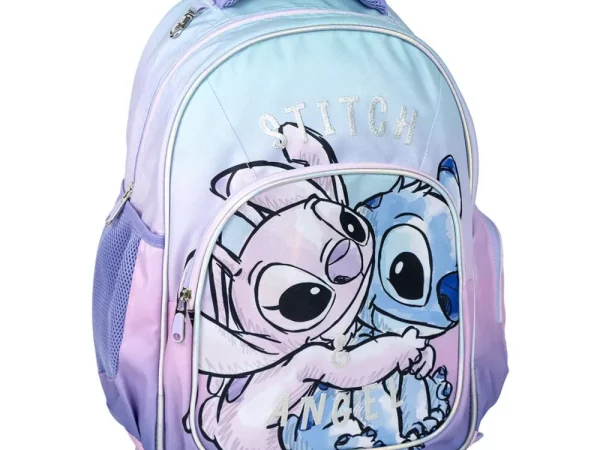 Σχολική Τσάντα Stitch & Angel 42x32x15cm