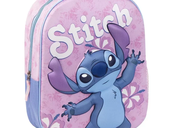 Παιδική 3D Τσάντα Πλάτης Disney Lilo & Stitch – 31x27x8 cm