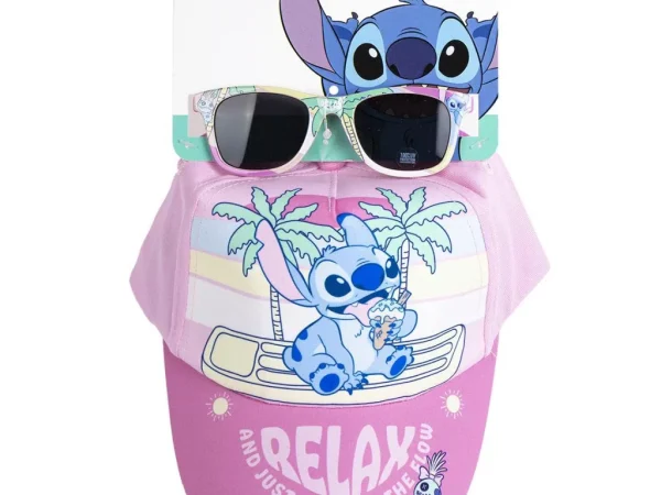 Σετ Γυαλιά Ηλίου & Καπέλο Μπέιζμπολ Lilo & Stitch