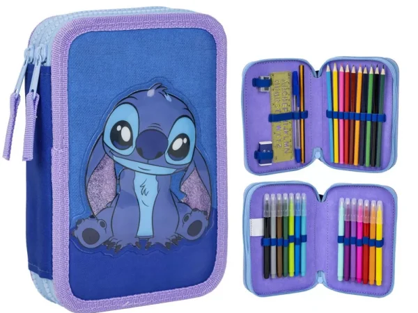 Πλήρες Σετ Κασετίνα 2 Επιπέδων Lilo & Stitch