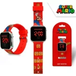 Παιδικό Ψηφιακό Ρολόι LED Super Mario