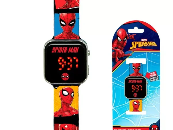 Παιδικό Ψηφιακό Ρολόι LED Spiderman