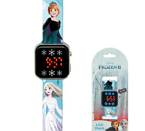 Παιδικό Ψηφιακό Ρολόι LED Disney Frozen