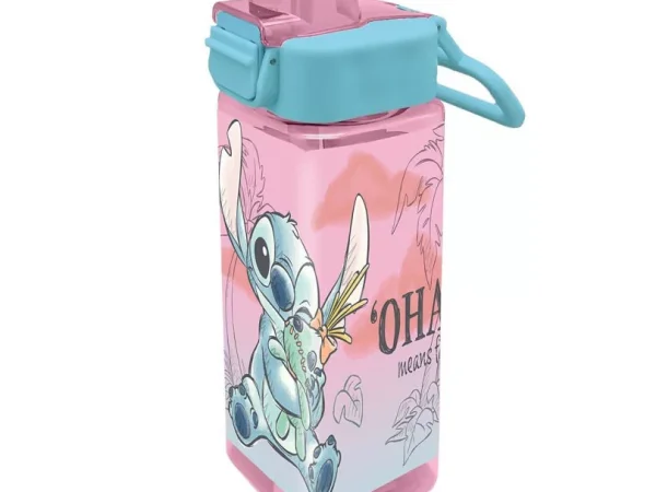 Πλαστικό Παγούρι Νερού 500ml Lilo & Stitch
