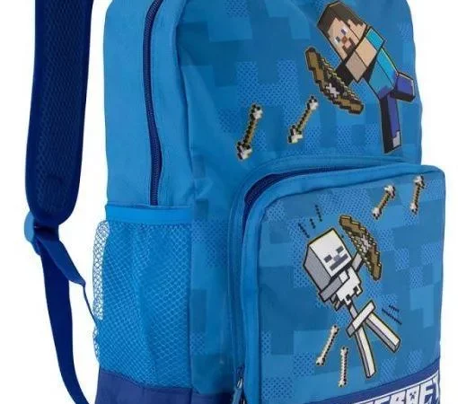 Σακίδιο Πλάτης Σχολική Τσάντα Minecraft