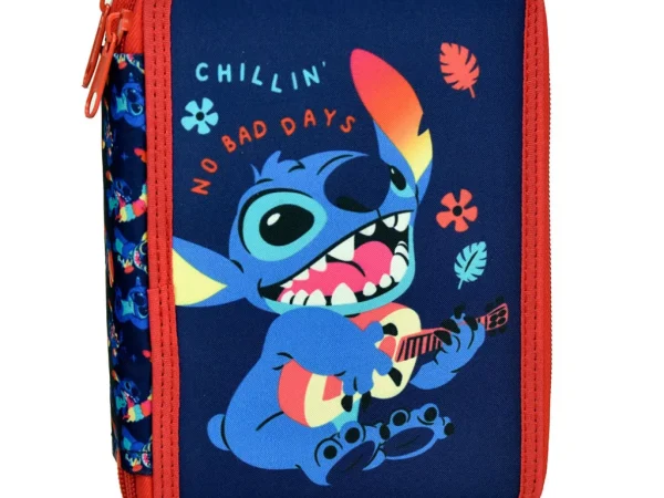 Κασετίνα Disney Lilo & Stitch Διπλής Βαθμίδας