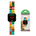 Παιδικό Ρολόι LED Minecraft