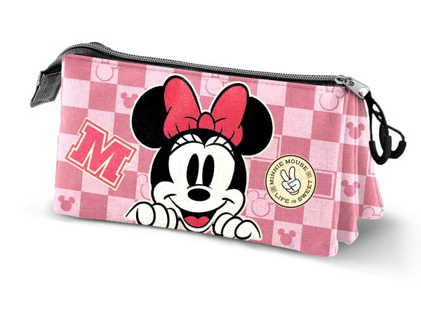 Κασετίνα Τριπλή Minnie Mouse