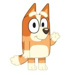 Μαξιλάρι σε σχήμα Bluey Bingo, διακοσμητικό μαξιλάρι 21x31 εκ. - Image 5