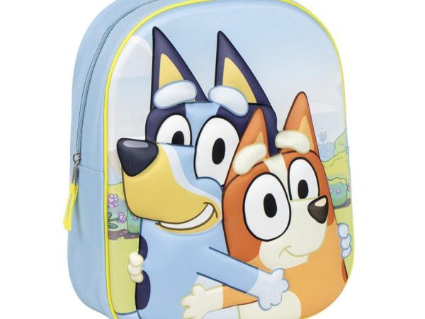 Bluey Hug 3D Backpack, Τσάντα 31 cm