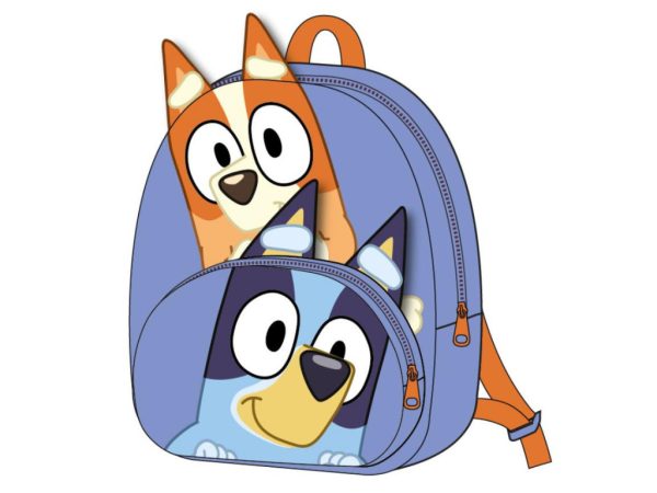 Bluey Buddy βελούδινο σακίδιο πλάτης, τσάντα 22 cm