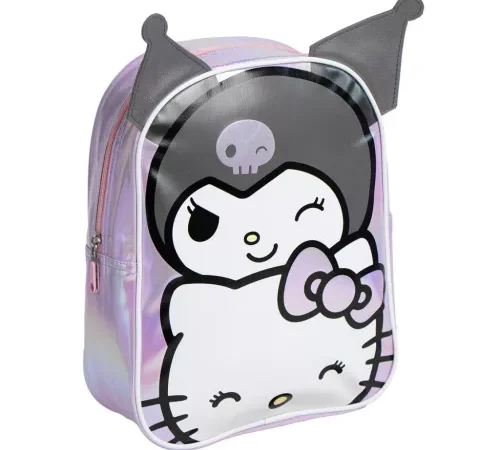 Kuromi & Hello Kitty Ολογραφικό Σακίδιο Πλάτης