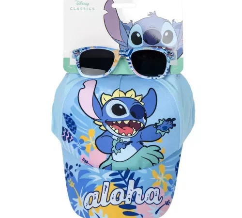 Disney Lilo & Stitch Σετ Γυαλιά Ηλίου & Παιδικό Καπέλο