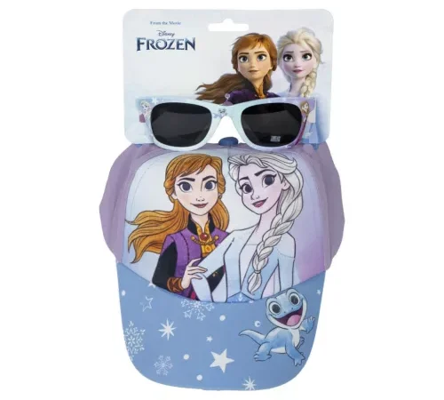 Frozen Παιδικό Σετ Γυαλιά Ηλίου & Καπέλο