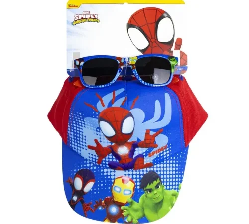 Σετ Spidey Γυαλιά Ηλίου & Καπέλο Μπέιζμπολ