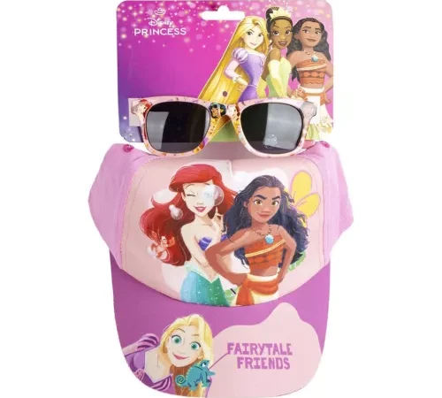 Disney Princess Παιδικό Σετ Γυαλιά Ηλίου & Καπέλο