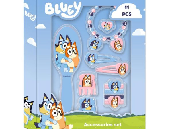 Σετ αξεσουάρ μαλλιών Bluey 11 τεμαχίων