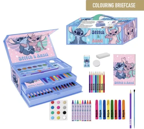 Σετ Γραφικής Ύλης Disney Lilo and Stitch σε Βαλιτσάκι