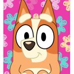 Πετσέτα μπάνιου Bluey Bingo, πετσέτα θαλάσσης 70x140cm (Γρήγορο στέγνωμα)