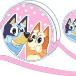 Τσάντα ώμου Bluey Love χιαστί