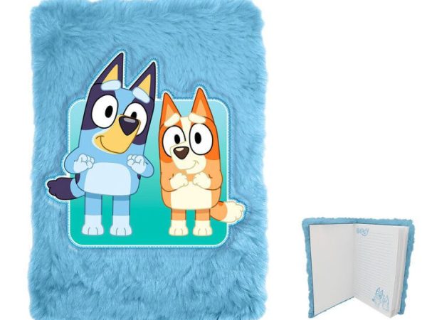 Bluey Life βελούδινο σημειωματάριο A5, ημερολόγιο