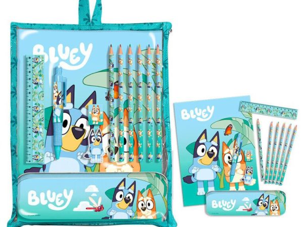 Σετ χαρτικών Bluey Life με θήκη