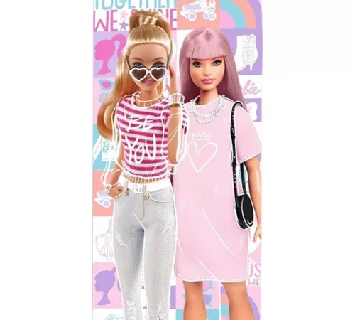 Παιδική Πετσέτα θαλάσσης Barbie 70x140cm