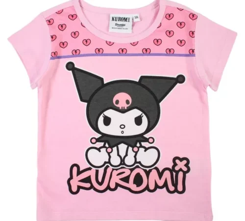 Παιδικό Κοντομάνικο Μπλουζάκι Kuromi