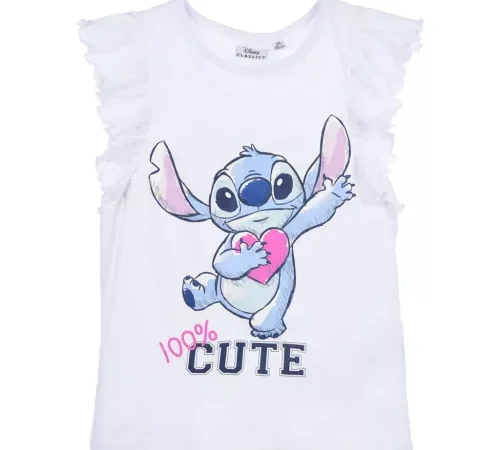 Disney Lilo & Stitch Παιδικό Κοντό Μπλουζάκι | 100% Βαμβάκι