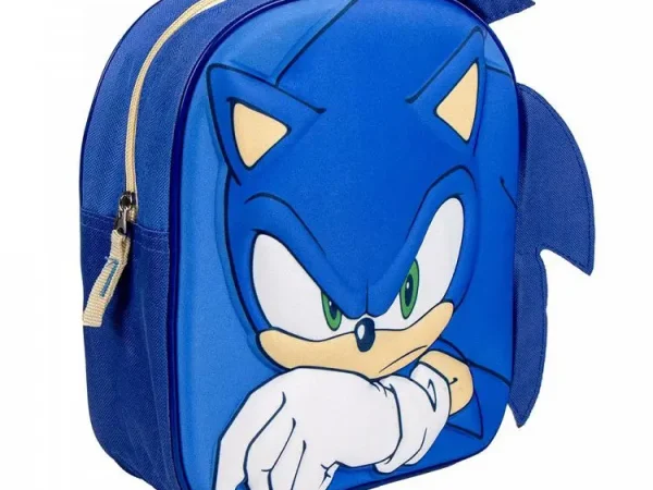 Παιδική Τσάντα Πλάτης 3D 27εκ SONIC
