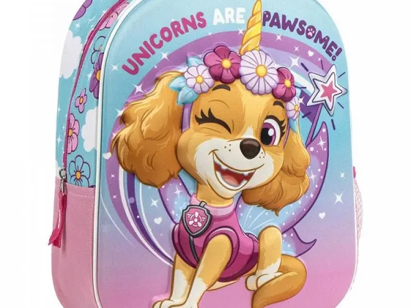 3D Τσάντα Πλάτης 31εκ Νηπιαγωγείου PAW PATROL Skye