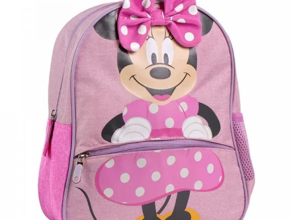 Παιδική Τσάντα Πλάτης 30εκ με Φιόγκο DISNEY Μίνι Μάους