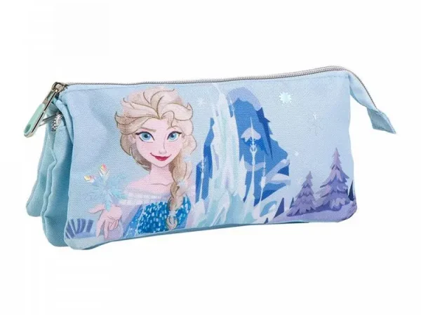Κασετίνα Τριπλή 23εκ DISNEY Ψυχρά & Ανάποδα