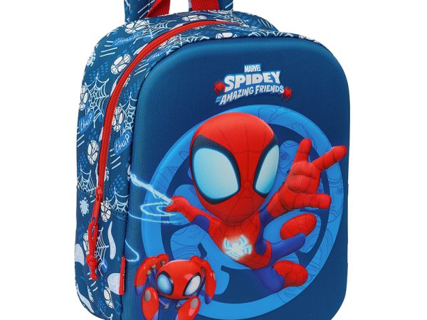 Spidey Mini Tσάντα πλάτης παιδικού 3D Safta