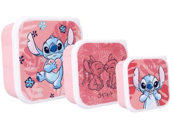 Lilo & Stitch – Σετ Τάπερ Σνακ (3 σε 1)
