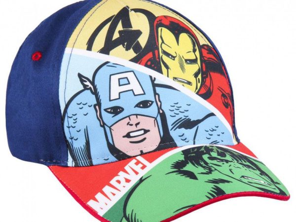 Παιδικό καπέλο μπέιζμπολ Avengers 53 εκ.