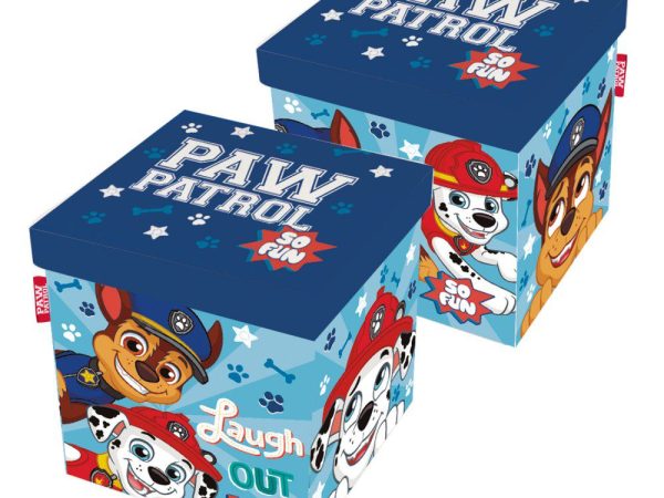 Αποθήκευση παιχνιδιών Paw Patrol 30x30x30 εκ.