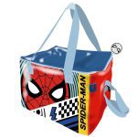 Spiderman Race thermo lunch bag, cooler bag 22,5 cm