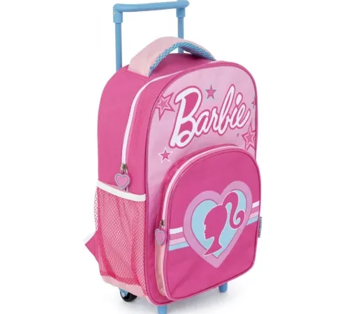 Barbie Τσάντα Νηπιαγωγείου με Ρόδες
