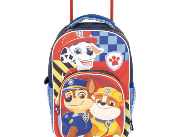 Paw Patrol Boys κυλιόμενο σακίδιο νηπιαγωγείου, τσάντα 36 cm