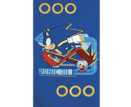 Sonic the Hedgehog Πετσέτα μπάνιου/θαλάσσης 70x140cm (Γρήγορο στέγνωμα)