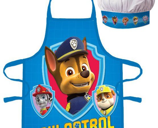 Παιδική ποδιά Paw Patrol on Duty σετ 2 τεμαχίων
