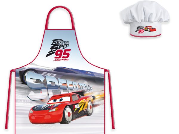 Σετ παιδικών ποδιών Disney Cars Next Level 2 τεμαχίων