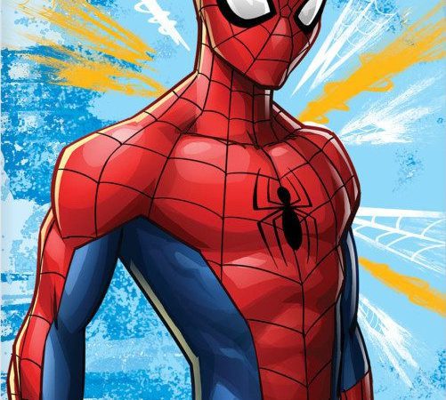 Πετσέτα μπάνιου Spiderman Light, πετσέτα θαλάσσης 70x140 εκ.