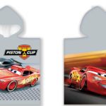 Πετσέτα πόντσο θαλάσσης Disney Cars Cup 50x100cm