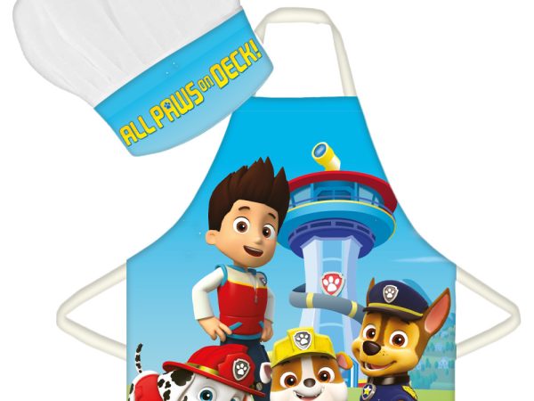 Παιδική ποδιά Paw Patrol Paws on Deck σετ 2 τεμαχίων
