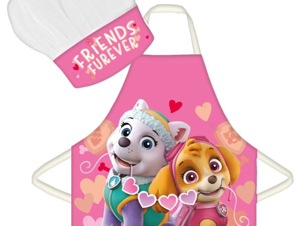 Σετ ποδιάς 2 τεμαχίων για παιδιά Paw Patrol Friends Furever